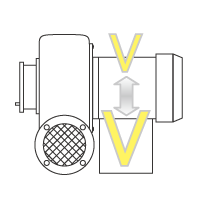 異電圧送風機